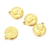 Queen Coin Charms Pendants For DIY Necklace Bracelet 20pcs
