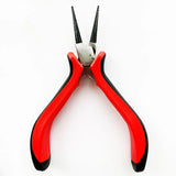 Stainless Steel Red Needle Nose Pliers Pointed Vice Round head Pliers