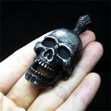 Stainless Steel Evil Skeleton Pendant Necklace