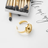Women's Stainless Steel Statement Ring Plated Party Jewelry