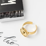 Women's Stainless Steel Statement Ring Plated Party Jewelry