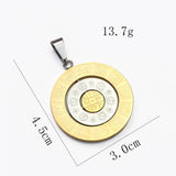 Rotatable Om Mani Padme Hum Pendant Necklace