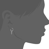 Personalized Stainless Steel Hoop Earrings for Men