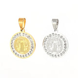 San Benito Pendant for Jewelry Making Saint Benedict Charm 10pcs