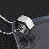 Stainless Steel Screw Cap Pendant Necklace for Men Hiphop Personality