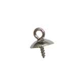 SS Screw Eye Pin Bail Peg 1x8x10mm Jewelry Making