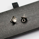 SS Screw Eye Pin Bail Peg 1x8x10mm Jewelry Making