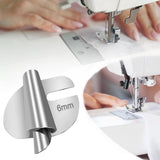 Stainless Steel Sewing Rolled Hemmer Foot 3mm-10mm DIY Crafts