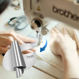 Stainless Steel Sewing Rolled Hemmer Foot 3mm-10mm DIY Crafts