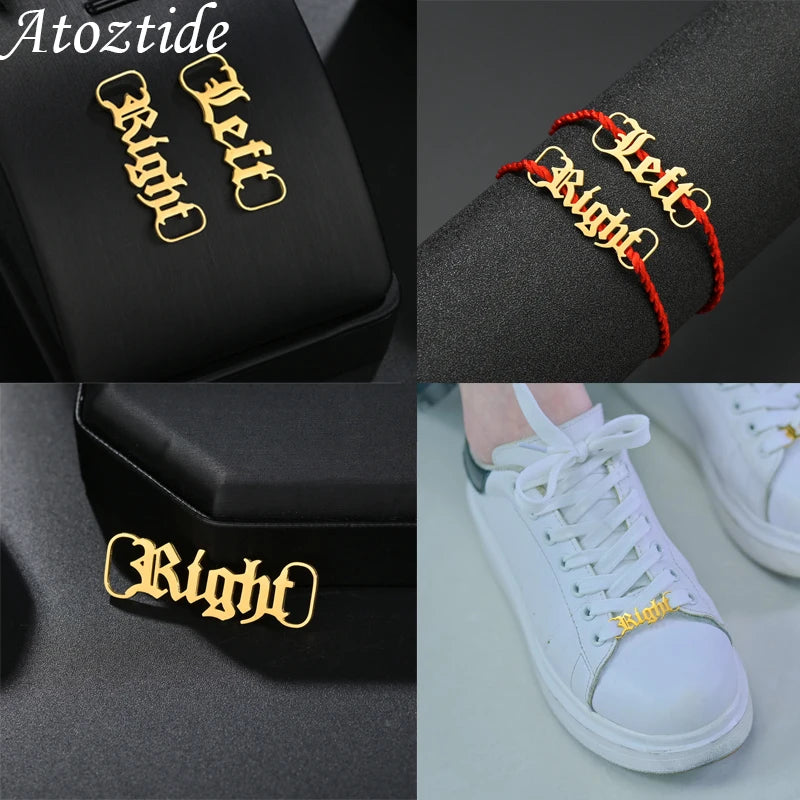 Custom Shoe-buckle Nameplate Charm Shoe Tag