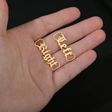Custom Shoe-buckle Nameplate Charm Shoe Tag