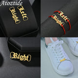 Custom Shoe-buckle Nameplate Charm Shoe Tag
