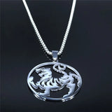 Shotokan Karate Pendant Necklace Symbol Jewelry