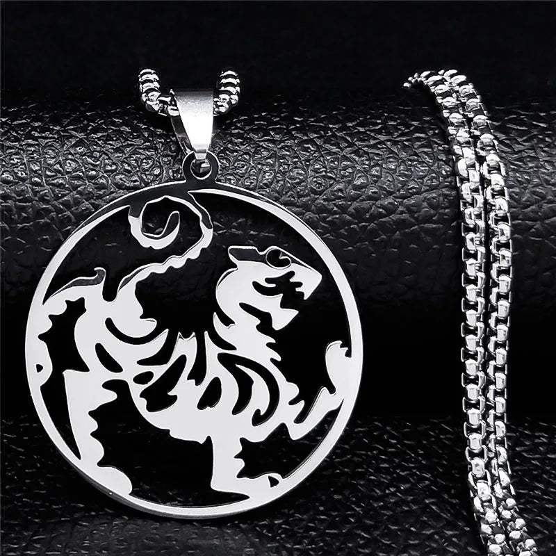 Shotokan Karate Pendant Necklace Symbol Jewelry