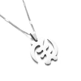 Adinkra Gye Nyame Stainless Steel Symbol Pendant Necklace