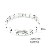 Men's Stainless Steel Bracelet Titanium