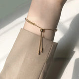 Stainless Steel Chain Keel Pulseira Plated Women's Accessories