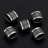 Stainless Steel Slider Beads 12x8mm for Charm Bracelet DIY