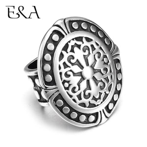 Stainless Steel Floral Oval Hole Slide Charms 12*6mm