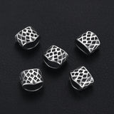 Stainless Steel Slider Beads 10*5mm for Bracelet Making Jewelry DIY