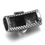 Stainless Steel Skull Slider Beads 12*6mm Hole Charms