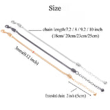 Stainless Steel Snake Chain Bracelet DIY Charms Bead Jewelry Making