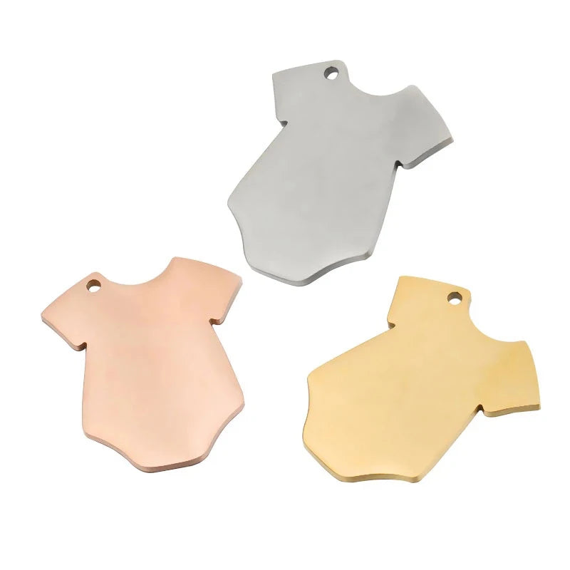 Stainless Steel Sportswear DIY Charms Set 20pc