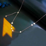 Stainless Steel Star Necklace Choker Women Jewelry Collares Pendants