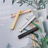 Stainless Steel Strip Blank Bar for Engraving Metal Rectangle Bar Pendant Charms