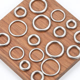 Stainless Steel Seamless Rings for Jewelry Making