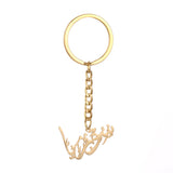 Syria Syrians in Arabic Keychain Necklace Stainless Steel