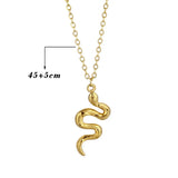 Stainless Steel Thin Snake Chain Necklace for Collar Silver Pendant