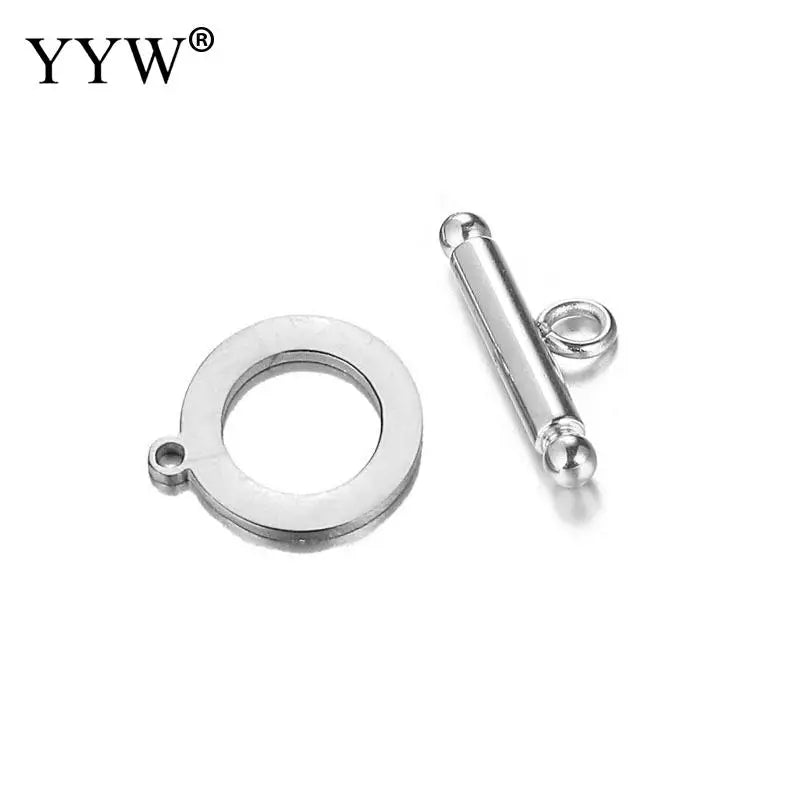 Stainless Steel Toggle Clasp 10 Set Jewelry Findings