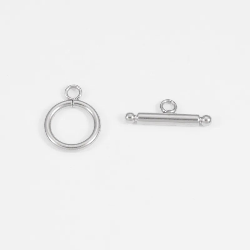 Stainless Steel Toggle Clasps for Jewelry Findings, 20pcs