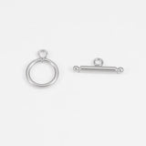 Stainless Steel Toggle Clasps for Jewelry Findings, 20pcs