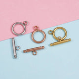 Stainless Steel Toggle Clasps for Jewelry Findings, 20pcs