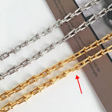 Stainless Steel U-Shape Chain Jewelry Set