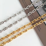 Stainless Steel U-Shape Chain Jewelry Set