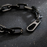Stainless Steel Unisex Bracelet Bangle Thick Rectangle Bracelets 10mm