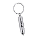 Stainless Steel Cremation Pendant Keychain for Ashes