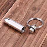 Stainless Steel Cremation Pendant Keychain for Ashes