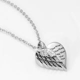 Stainless Steel Memorial Necklace Ashes Jewelry Keepsake Pendant