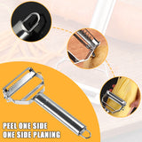 Double-Head Veg Peeler with Stainless Steel Blades