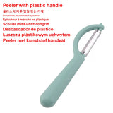 Double-Head Veg Peeler with Stainless Steel Blades