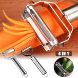 Double-Head Veg Peeler with Stainless Steel Blades