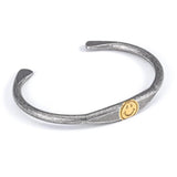 Vintage Smiley Face Bracelet Bangle Jewelry Women Men Punk Rock Gift