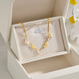 Waterproof Heart Charm Bracelet for Women