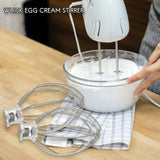 Stainless Steel Wire Whip Mixer Attachment for K45WW Flour Cake Balloon Whisk