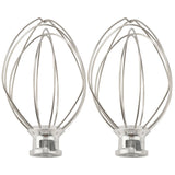 Stainless Steel Wire Whip Mixer Attachment for K45WW Flour Cake Balloon Whisk