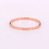 Stainless Steel Women Bangle 4mm Rhombic Honeycomb Bracelet